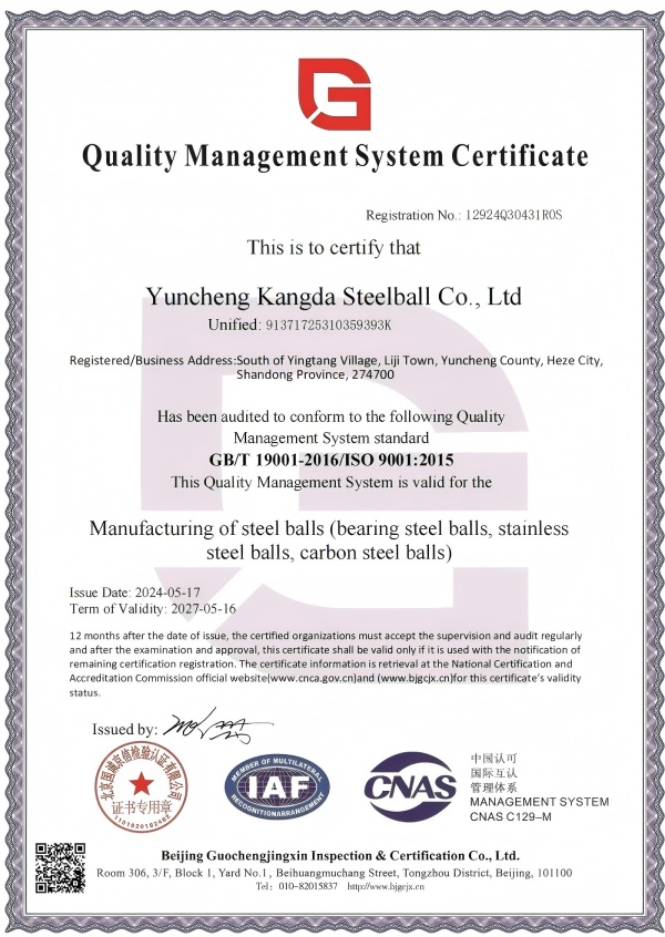 Iso9001 Zertifizéiert Konditiouns Fabréck produzéiert Rohs a erreecht getestelen Stenbäll, begéint ze kafen!